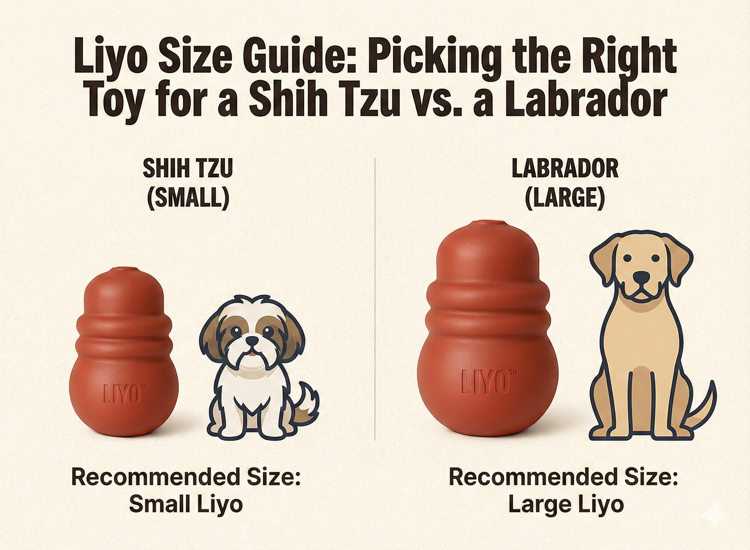 liyo rubber dog chew toy
