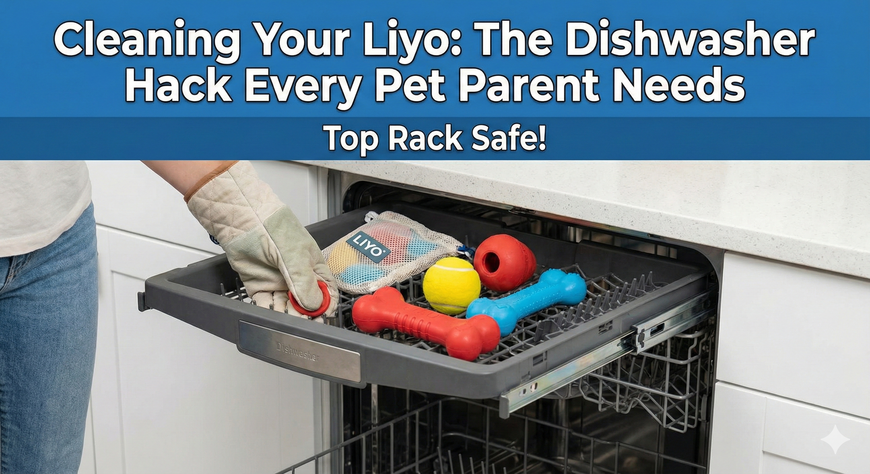 liyo rubber dog chew toy